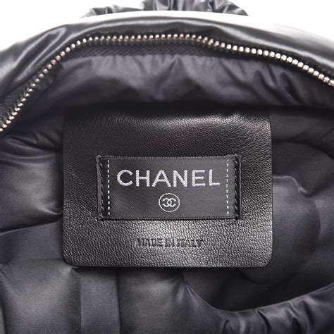 chanel small doudoune black backpack|chanel handbags.